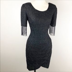 Vintage sequin lbd dress